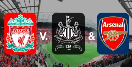 Dobbeltkamp Romjulen Liverpool FC VS Newcastle / Arsenal